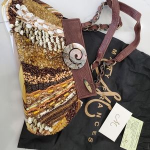 Mary Frances Authentic Beaded Handbag